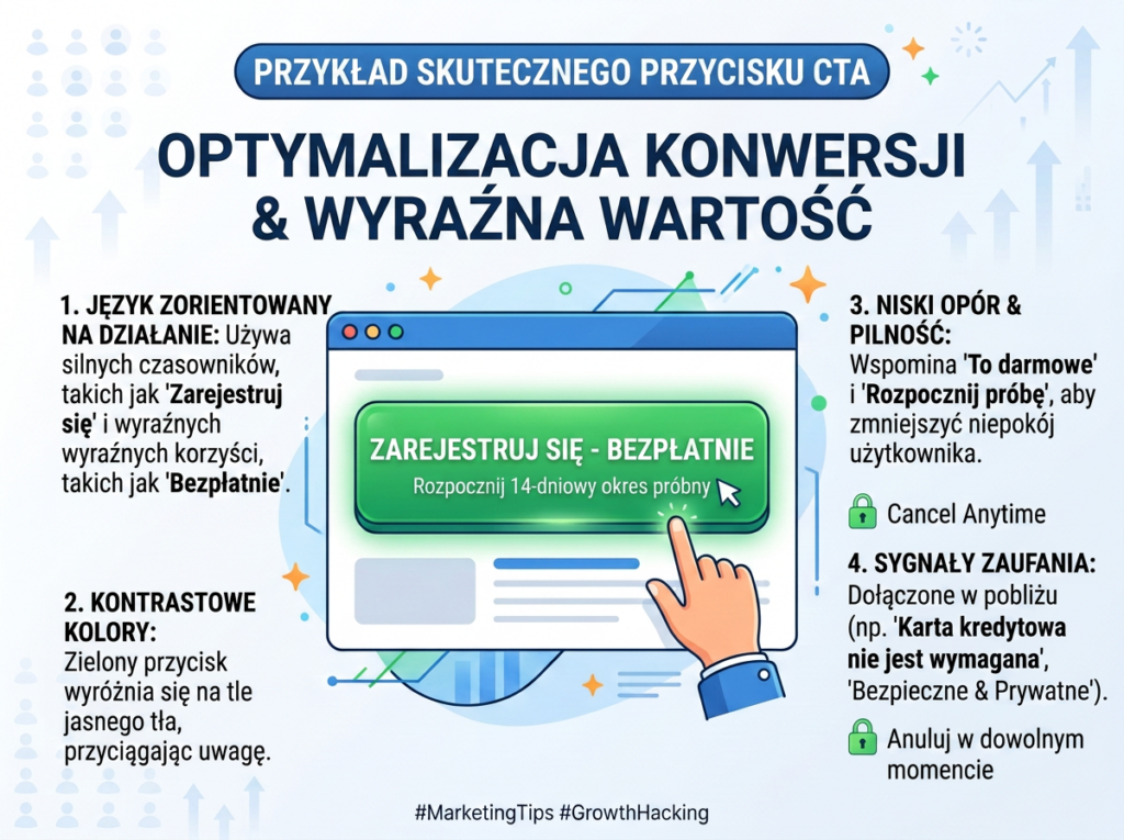 Przetłumacz tekst CTA na polski